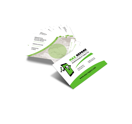 carte de visite max répare